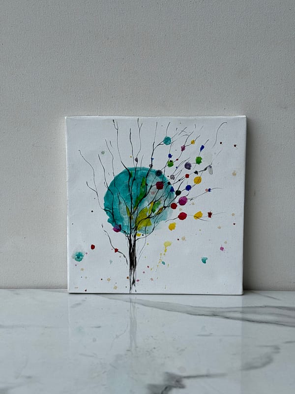 Enchanted Branches - Wild Growth Watercolor Art Print