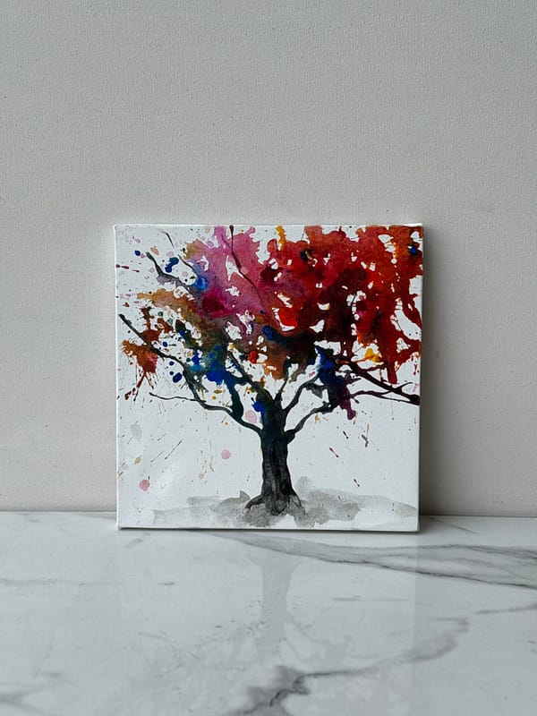Hand-Painted Modern Art